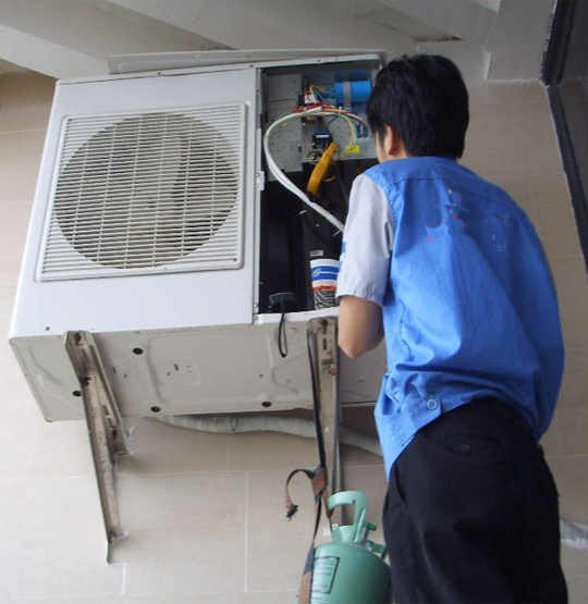 五河空调开机无反应维修